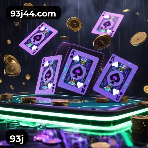 Imagem promocional da 93j mostrando a plataforma e suas vantagens